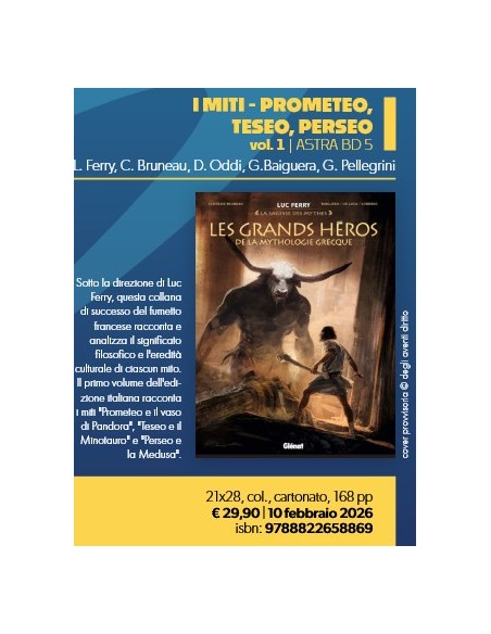 I MITI 1 PROMETEO, TESEO, PERSEO - ASTRA BD 5