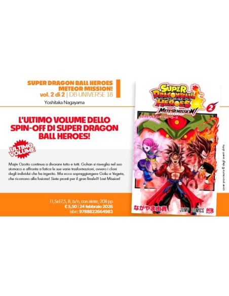 SUPER DRAGON BALL HEROES - METEOR MISSION! 2 (di 2) - DB UNIVERSE 18
