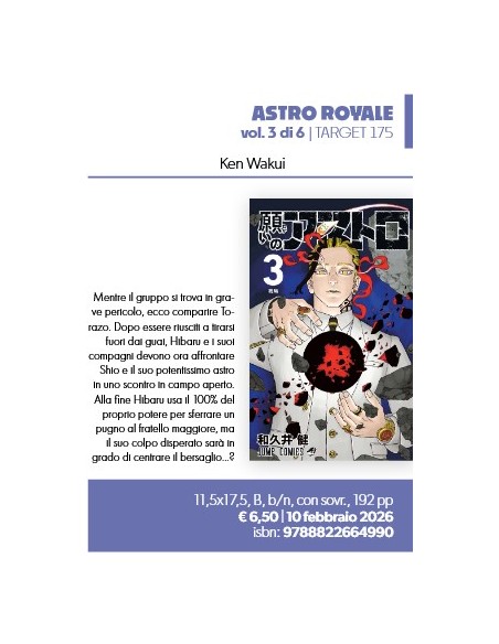 ASTRO ROYALE 3 (di 6) - TARGET 175