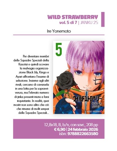 WILD STRAWBERRY 5 - JANKU 25