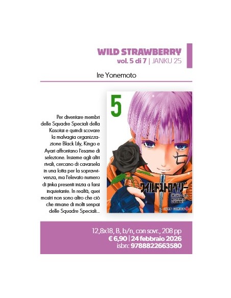 WILD STRAWBERRY 5 - JANKU 25