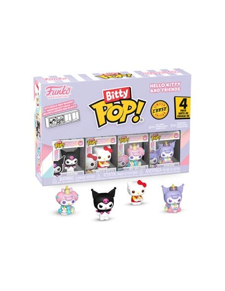 SANRIO - POP FUNKO BITTY VINYL FIGURE - KUROMI (4PK)