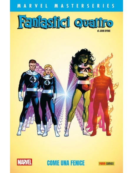 MARVEL MASTERSERIES FANTASTICI QUATTRO DI JOHN BYRNE 4 COME UNA FENICE