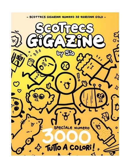 SCOTTECS GIGAZINE 30 VARIANT TOP SECRET LAMINATA IN ORO