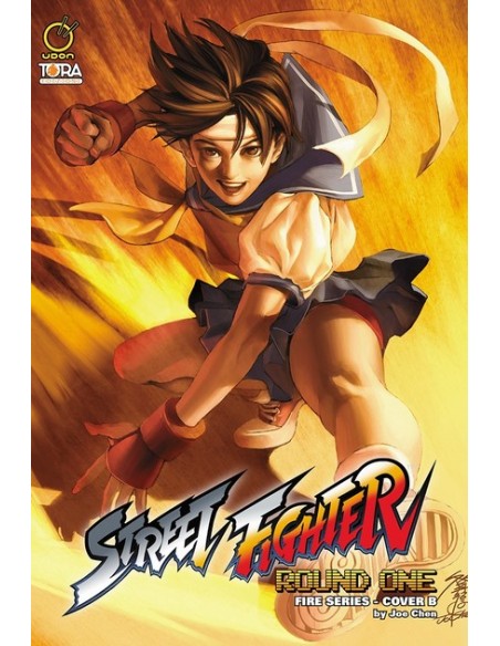 STREET FIGHTER ROUND ONE - VARIANT FIRE COVER B