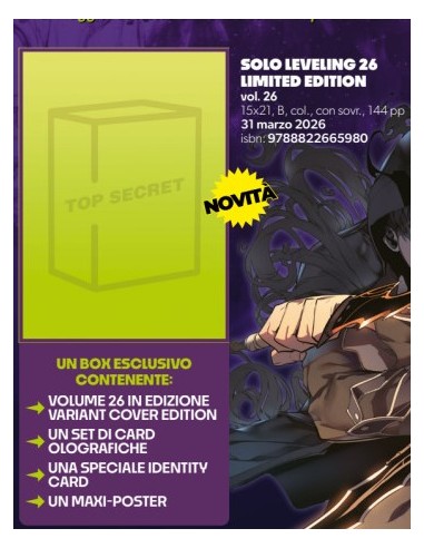 SOLO LEVELING 26 LIMITED EDITION