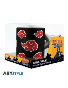NARUTO SHIPPUDEN - TAZZA 3D HANDLE - AKATSUKI
