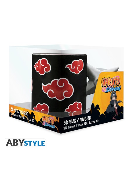 NARUTO SHIPPUDEN - TAZZA 3D HANDLE - AKATSUKI