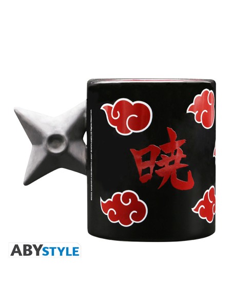 NARUTO SHIPPUDEN - TAZZA 3D HANDLE - AKATSUKI