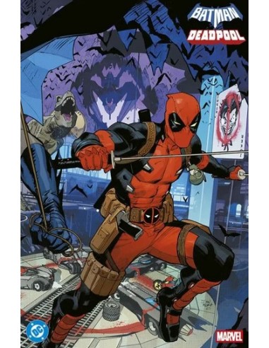 BATMAN/DEADPOOL - VARIANT WRAPAROUND DI DAN MORA
