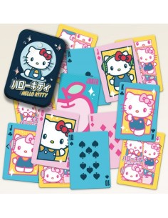 HELLO KITTY PLAYING CARDS IN A TIN