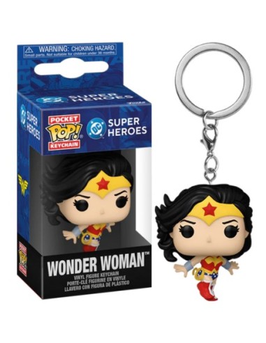 DC COMICS - WONDER WOMAN - POCKET POP KEYCHAIN