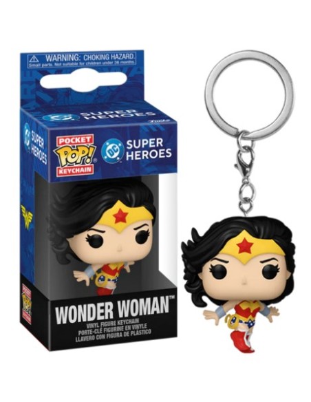 DC COMICS - WONDER WOMAN - POCKET POP KEYCHAIN
