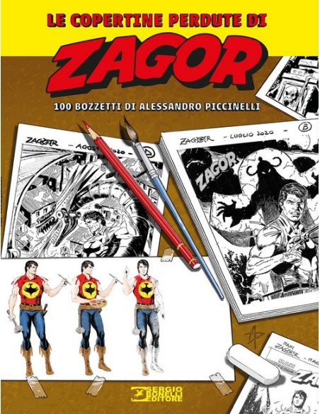 ZAGOR - LE COPERTINE PERDUTE - LIMITED