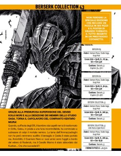 BERSERK COLLECTION 43 CON PUZZLE (500 PEZZI)