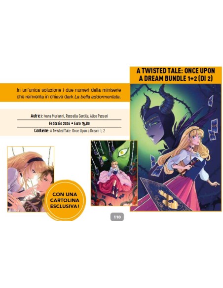 A TWISTED TALE: ONCE UPON A DREAM BUNDLE 1+2 BUNDLE - IN OMAGGIO UNA CARTOLINA