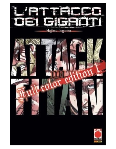 L`ATTACCO DEI GIGANTI FULL COLOR EDITION 1