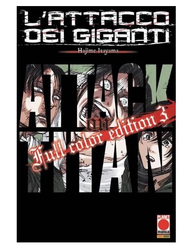 L`ATTACCO DEI GIGANTI FULL COLOR EDITION 3