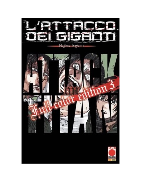 L`ATTACCO DEI GIGANTI FULL COLOR EDITION 3