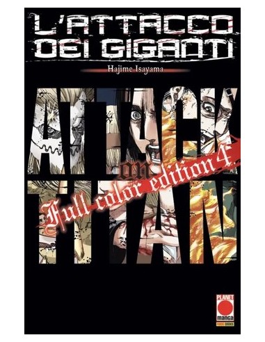 L`ATTACCO DEI GIGANTI FULL COLOR EDITION 4