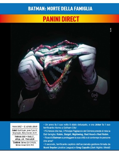 BATMAN: MORTE DELLA FAMIGLIA - DC AUTHOR LIBRARY