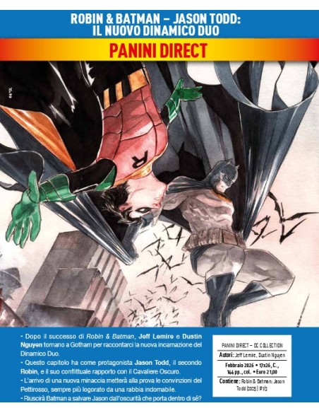 ROBIN & BATMAN - JASON TODD: IL NUOVO DINAMICO DUO - DC COLLECTION
