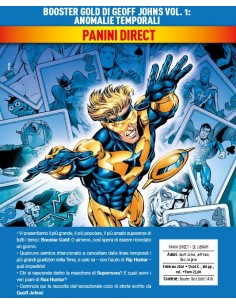 BOOSTER GOLD DI GEOFF JOHNS VOL. 1 ANOMALIE TEMPORALI -...