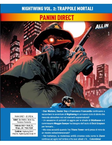 NIGHTWING (2025) VOL. 2 TRAPPOLE MORTALI - DC...