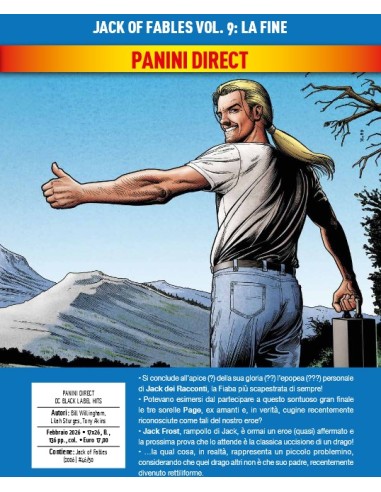 JACK OF FABLES VOL. 9 LA FINE - DC BLACK LABEL...