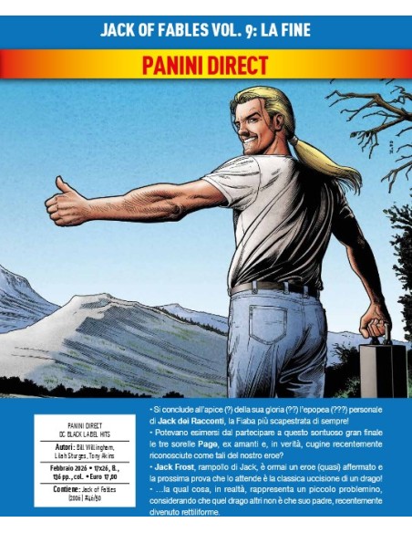 JACK OF FABLES VOL. 9 LA FINE - DC BLACK LABEL HITS