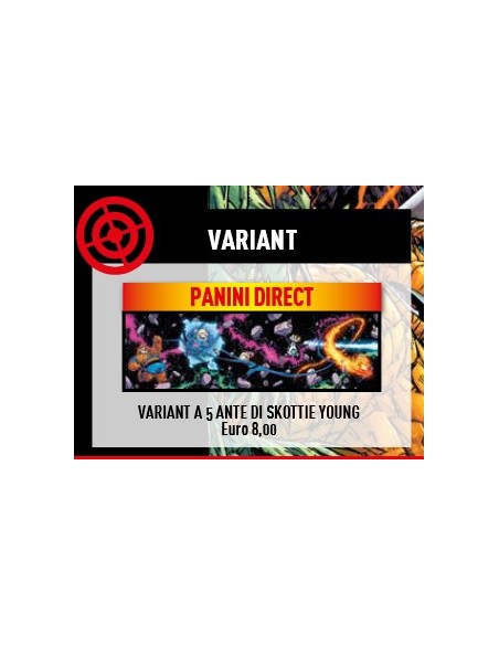 FANTASTICI QUATTRO 470 VARIANT A 5 ANTE DI SKOTTIE YOUNG - FANTASTICI QUATTRO 1