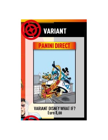 FANTASTICI QUATTRO 470 VARIANT DISNEY WHAT IF?...