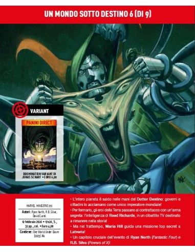 UN MONDO SOTTO DESTINO 6 (di 9) - MARVEL...