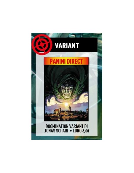 UN MONDO SOTTO DESTINO 6 PANINI DOOMINATION VARIANT DI JONAS SCHARF