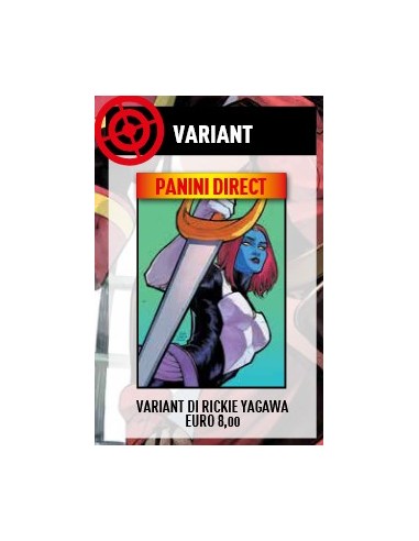 ESPATRIATI X-MEN 1 (di 3) VARIANT DI RICKIE YAGAWA