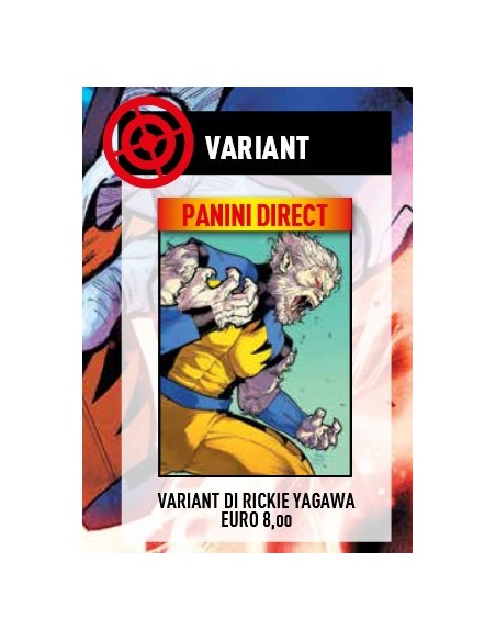 WOLVERINE 469 - L`ULTIMO WOLVERINE 1 (di 3) VARIANT DI RICKIE YAGAWA