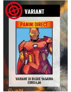 IRON MAN 147 - IRON & FROST 1 (di 3) VARIANT DI RICKIE...