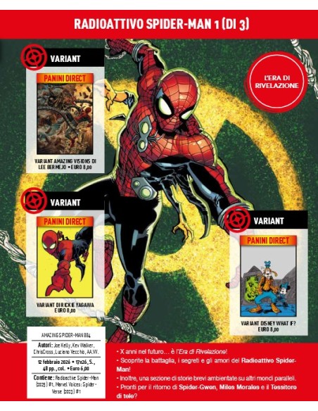 SPIDER-MAN 884 - RADIOATTIVO SPIDER-MAN 1 (di 3)
