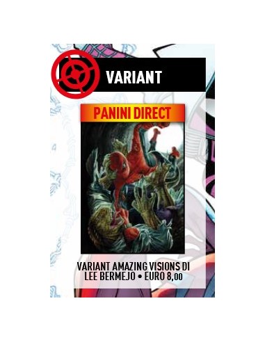 SPIDER-MAN 885 VARIANT AMAZING VISIONS DI LEE...