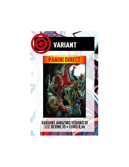 SPIDER-MAN 885 VARIANT AMAZING VISIONS DI LEE BERMEJO - AMAZING SPIDER-MAN 11