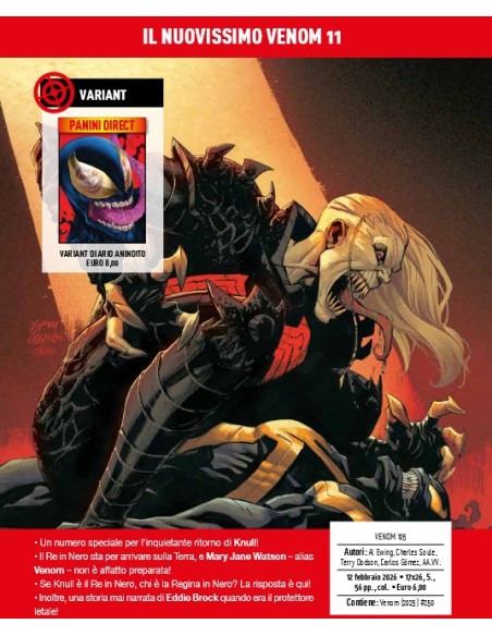 IL NUOVISSIMO VENOM 11 - VENOM 105