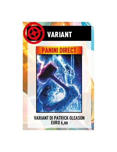 IL MORTALE THOR 1 VARIANT DI PATRICK GLEASON - THOR 317