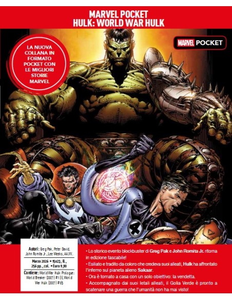 HULK: WORLD WAR HULK - MARVEL POCKET