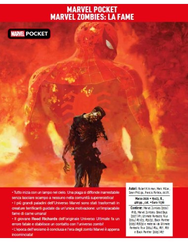MARVEL ZOMBIES: LA FAME - MARVEL POCKET