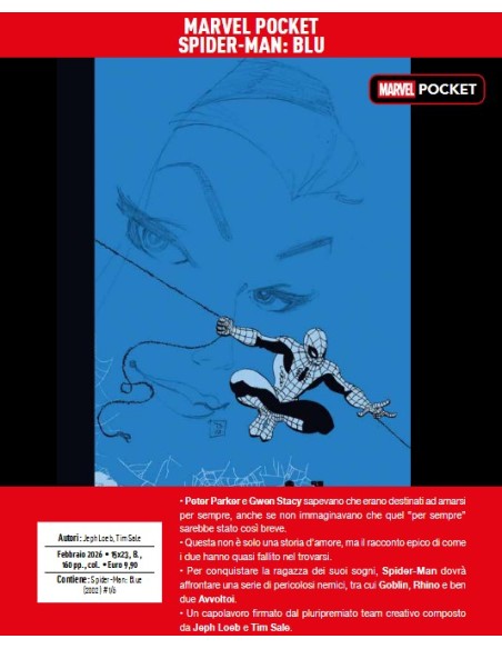 SPIDER-MAN: BLU - MARVEL POCKET
