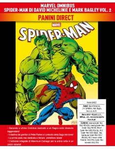MARVEL OMNIBUS SPIDER-MAN DI MICHELINIE/BAGLEY 2