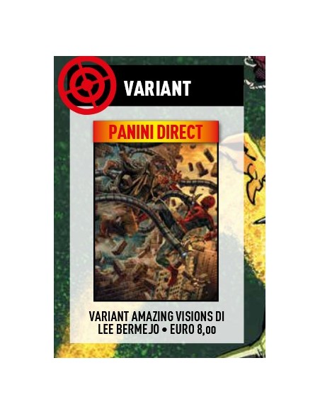 SPIDER-MAN 884 VARIANT AMAZING VISIONS DI LEE BERMEJO - RADIOATTIVO SPIDER-MAN 1 (di 3)