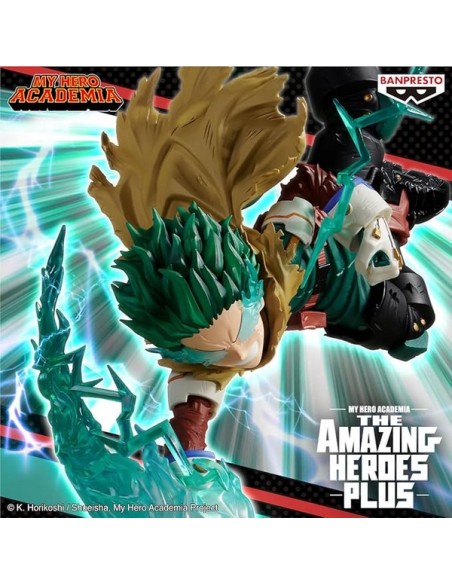 MY HERO ACADEMIA - THE AMAZING HEROES - PLUS - IZUKU MIDORIYA - STATUA 20CM