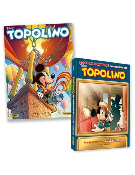 TOPOLINO 3659 CON TOPOLIBRO AGATHA CHRISTIE