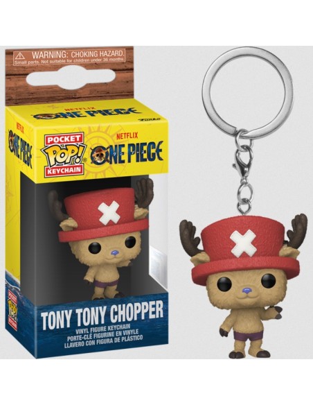 NETFLIX: ONE PIECE - CHOPPER - POCKET POP KEYCHAIN